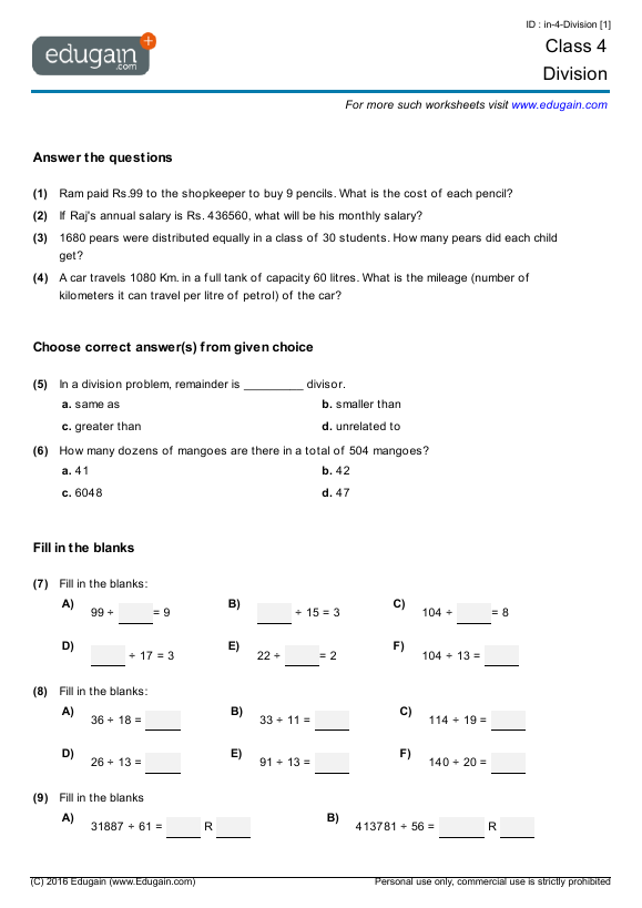 class-4-division-math-practice-questions-tests-worksheets