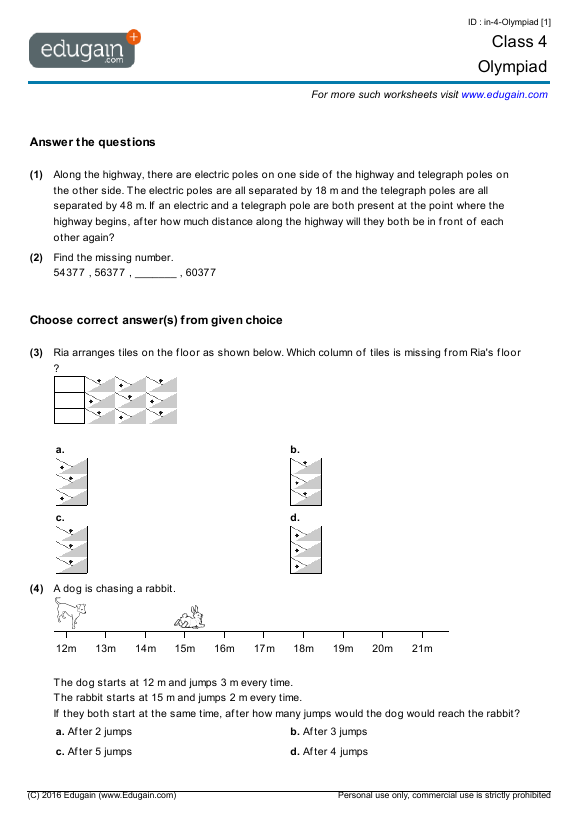 class-4-mathematics-olympiad-preparation-online-practice-questions-tests-worksheets
